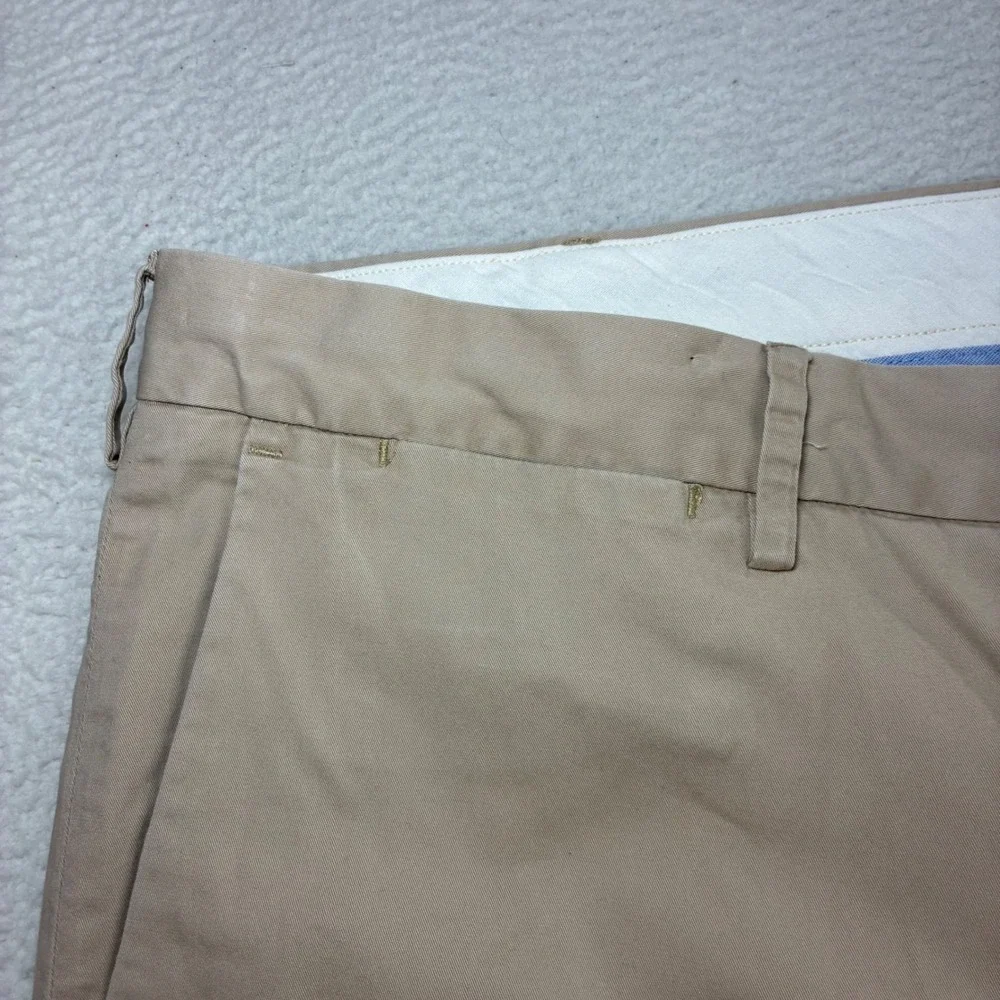 Polo Ralph Lauren Chino Shorts Men 46x9 Beige Stretch Classic Preppy Golf Summer